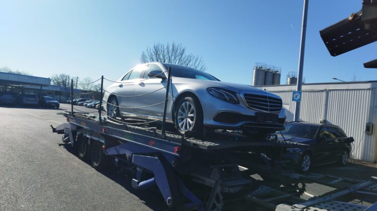 Mercedes E 200 d 2019 2023 carico bisarca